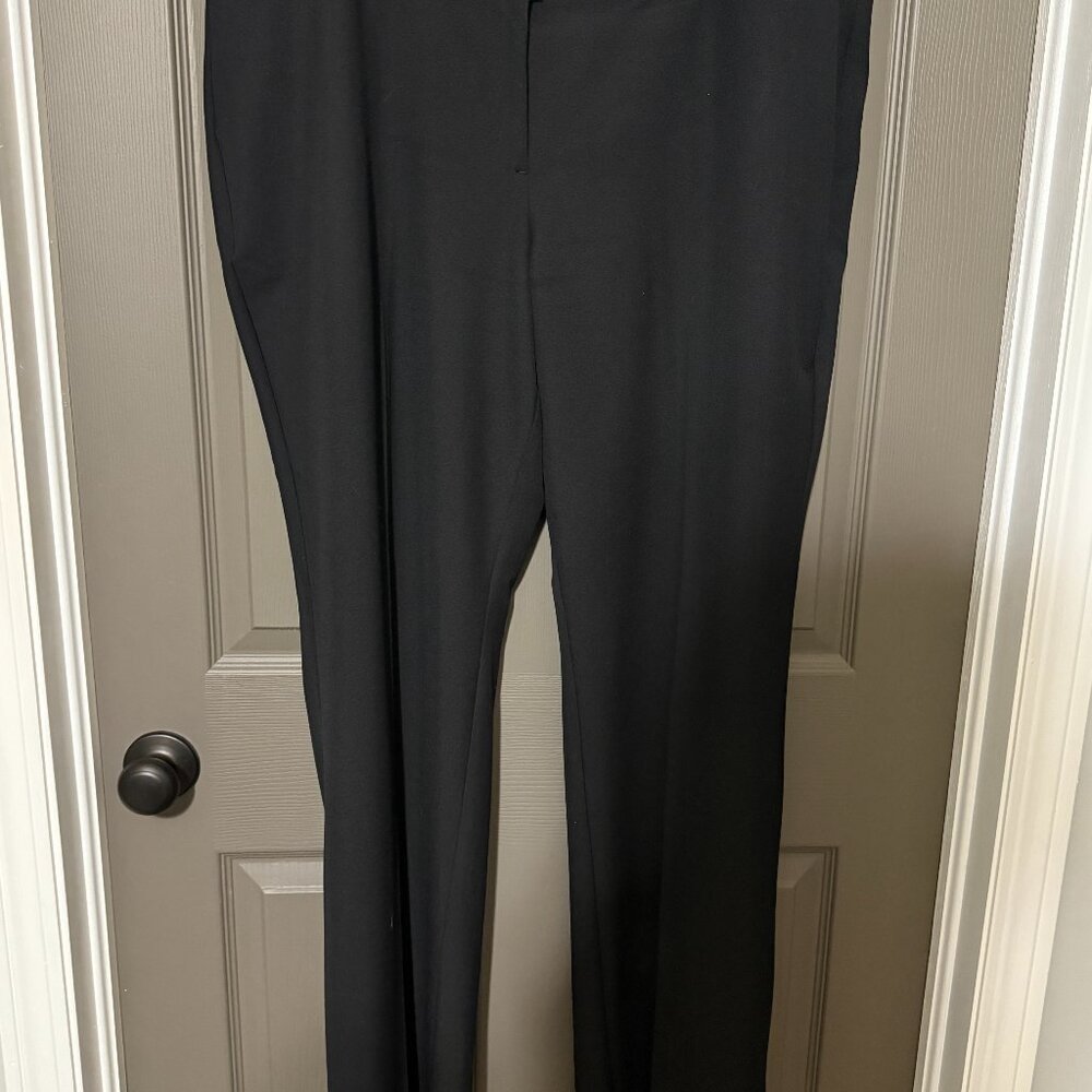 Lane Bryant Perfect Drape High-Rise Wide Leg Pants EUC Black 20L